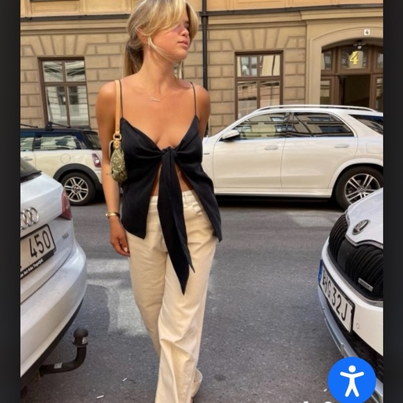 Djerf Avenue straight Jeans Cream - Picture 5 of 7